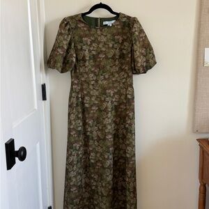 Hill House Constance Dress in Foilage